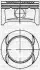 YENMAK Поршень с кольцами і пальцем (размер отв. 73,40 /STD)  OPEL ASTRA G 1.4 (4цл.) (Z1, 4XEP Euro 4) 31-04214-000