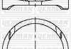 Поршень с кольцами і пальцем (размер отв. 76,51/STD) VW GOLF 1.6 16v (4цл.) (BCB) YENMAK 31-04315-000 (фото 1)
