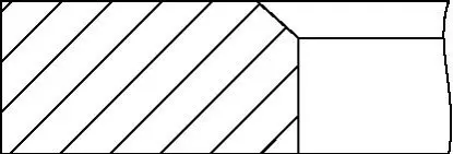 Фото Комплект поршневих кілець (на 1 поршень) RENAULT TRAFIC 1.9DcI 01- (80/STD) (2.5/2/3) YENMAK (9109165000) зображення 1