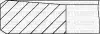 Комплект поршневих кілець (на 1 поршень) RENAULT Trafic II 2.0 DCI (84,5/0,5) (2,5/2/2) YENMAK 91-09171-050 Купити в Україні