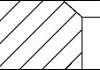 YENMAK Комплект поршневих кілець FIAT DOBLO 1.4 05- (72.00/STD) (1.0/1.2/2.0) 91-09263-000