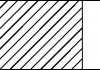 YENMAK Комплект поршневих кілець FIAT DOBLO 1.3JTD 04- (70,00/+0.40) (2,0/1,5/2,0) 91-09282-040