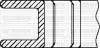 Комплект поршневих кілець FORD FIESTA 1.25 (72.16/+0.50) (1.2/1.5/2.5) YENMAK (91-09432-050) зображення 3