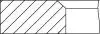 Комплект поршневих кілець (84,25/+0.50) (1,2/1,5/2,0) BMW E81/E87 116i/118i/120i, E90 318i/320i, E83/E84 X1/X3 2,0 YENMAK 91-09624-050