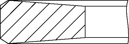 Комплект поршневих кілець (85.50/ +0,50) (3,5/2,0/3,0) PEUGEOT 406/607/Boxer 2.2HDI 02-, CITROEN Jumoer/Berlingo 2.0HDI 99-, FORD Kuga/Focus/C-Max 2.0TDCi 03- YENMAK 91-09799-050
