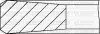 Фото Кольца к-т (размер отв. 84 / STD) (B37C15A, B37D15A, B47D20B, B47C20A, B47C20B) YENMAK (91-90046-000) изображение 2