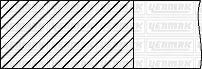 Кольца к-т (размер отв. 84 / STD) (B37C15A, B37D15A, B47D20B, B47C20A, B47C20B) YENMAK 91-90046-000 Купить в Украине