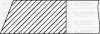 Комплект поршневих кілець (на 1 поршень) FORD Fiesta 1.4 -08 (76.01/STD) (1.2/1.5/2.5) YENMAK (96-09449-000) зображення 2