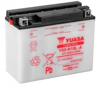 Аккумулятор YUASA Y50N18LA (фото 1)