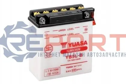 МОТО Yuasa 12V 5,3Ah YuMicron Battery YB5L-B(сухозаряжений) YUASA YB5LB