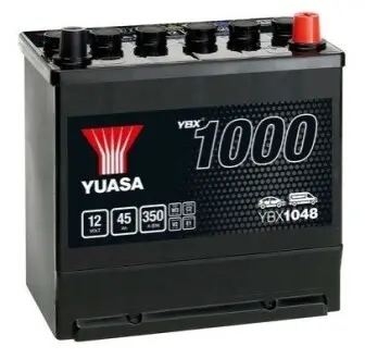 Акумуляторна батарея 45Ah/300A (219x135x222/+R/B01). YUASA YBX1048