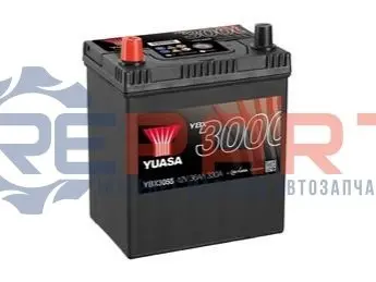Yuasa 12V 36Ah SMF Battery Japan (1) YUASA YBX3055