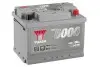 Фото Акумулятор 12В 60Агод./640А YBX5000 Silver High Performance SMF (R+ стандартні клеми) 243x175x175 B13 - монтажний фланець 10.5мм (пусковий) YUASA (YBX5075) зображення 1