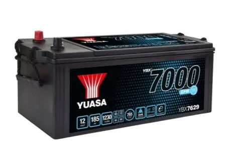 Акумуляторная батарея 190Ah/1050A (513x222x223/+L/B00) (EFB) YUASA YBX7629