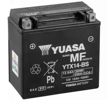 Акумулятор YUASA YTX14BS Купити в Україні