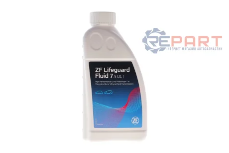 Масло АКПП ATF Lifeguard Fluid (1L) (MB 236.24/VW TL 52 182/BMW Drivelogic 7-spd/DCTF-1) ZF 5961.308.624