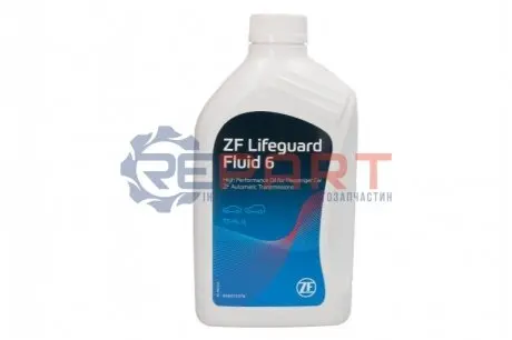 Олива для автоматичних трансмісій LifeguardFluid 6 (1L) ZF S671090255 Купити в Україні