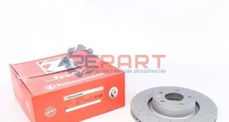 Диск тормозной ZIMMERMANN 100331752 Купить в Украине