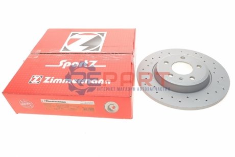 Тормозной диск ZIMMERMANN 100333352