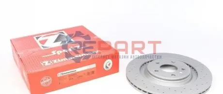 Диск тормозной ZIMMERMANN 100333452