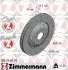 Тормозной диск ZIMMERMANN (100334070) изображение 1