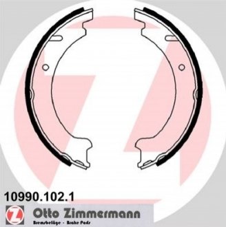 Тормозные колодки ручного тормоза ZIMMERMANN 109901021
