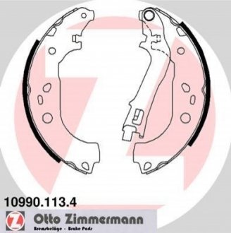 Гальмівні колодки (набір) ZIMMERMANN 109901134