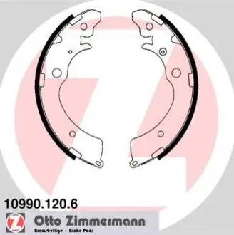 Колодки гальмівні (задні) Honada Accord/Civic/CR-V/HR-V 85-05 ZIMMERMANN 109901206