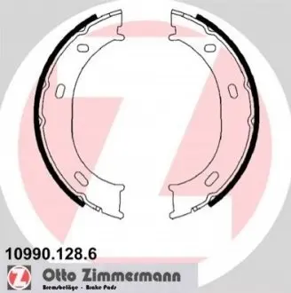 Колодки ручного гальма MB Sprinter 208-316 96- (з пружинками) (160x40) ZIMMERMANN 109901286 Купити в Україні