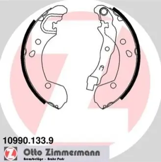Колодки гальмівні (задні) Nissan Micra/Note/Renault Clio 1.0-2.0 03- (барабанні) ZIMMERMANN 109901339