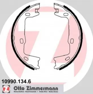 Тормозные колодки ручного тормоза ZIMMERMANN 109901346