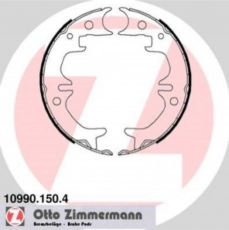 Гальмівні колодки ручного гальма ZIMMERMANN 109901504 (фото 1)