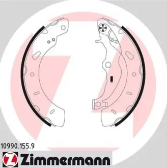 Тормозные колодки барабанные ZIMMERMANN 109901559 Купить в Украине