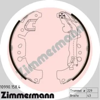 Автозапчасть ZIMMERMANN 109901584