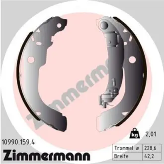 Гальмівні колодки ZIMMERMANN 109901594 Купити в Україні