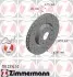 Тормозной диск ZIMMERMANN (110221452) изображение 1