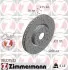 Тормозной диск ZIMMERMANN (110221552) изображение 1