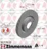 Гальмівний диск ZIMMERMANN (150129020) зображення 1