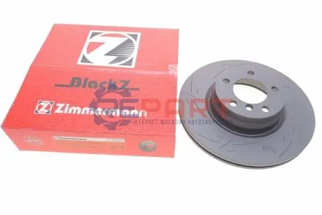 Диск гальмівний (передній) BMW 3 (F30/F31) 11- (330x24) B47/N20/N47/N57 (L) ZIMMERMANN 150.2901.54 Купити в Україні