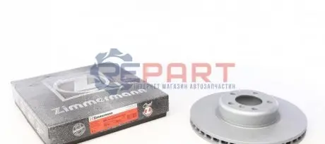 Диск гальмівний (передній) BMW 3 (F30/F80) 12-16 (340x30) (з покриттям) (вент.) ZIMMERMANN 150290320 Купити в Україні