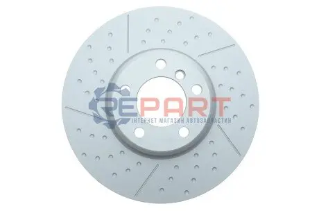 Диск гальмівний (передній) BMW 1 (F20/F21)/3 (F30/F80) (340x30) (з покриттям) (з прорезом) ZIMMERMANN 150290620 Купити в Україні