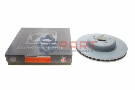 Диск гальмівний (передній) BMW 3 (F30/F80)/4 (F32/F82) 11-18 (370x30) ZIMMERMANN 150291120 Купити в Україні