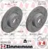 Диск тормозной BMW BLACK Z mit ECE R90 ZIMMERMANN (150295153) изображение 1
