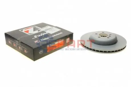 Диск гальмівний (передній) BMW 5 (G30) 530/540i 16- (348х30) B47/B48/B57/B58 ZIMMERMANN 150295632 Купити в Україні