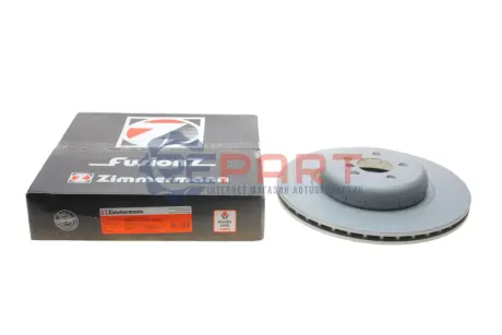 Диск гальмівний (задній) 5 (G30/F90)/X5 (G05)/X6 (G06) 18- (370x24) ZIMMERMANN 150.2964.32 Купити в Україні