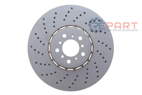 Диск тормозной (передний) BMW X5 M (F15/F85)/X6 M (F16/F86) 14-19 (395x36) (L) (с покрыт.) (вент) ZIMMERMANN 150296770