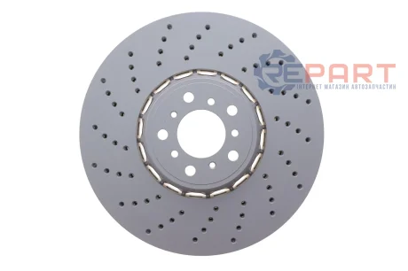 Диск тормозной (передний) BMW X5 M (F15/F85)/X6 M (F16/F86) 14-19 (395x36) (R) (с покрыт.) (вент) ZIMMERMANN 150296870