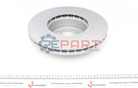 Диск гальмівний (передній) BMW 7 (E65/66/67) 3.0-4.0i 01-09 (324x30) (з покриттям) (вент.) ZIMMERMANN 150340720 Купити в Україні