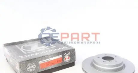 Диск гальмівний (задній) BMW 3 (E90) 2.5-3.0/2.0d 04-11 (336x22) (з покриттям) (вентильований) ZIMMERMANN 150343020 Купити в Україні