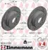 Тормозной диск ZIMMERMANN (150343753) изображение 1